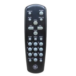 GE General Electric CRK20A1 Remote Control Black AS-IS Read Description